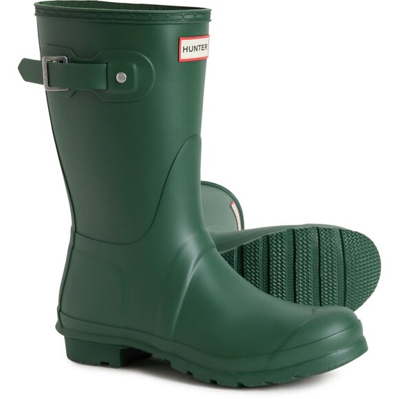 Hunter Shoes - **HUNTER Original Short Rain Boots - Waterproof (For Women)**